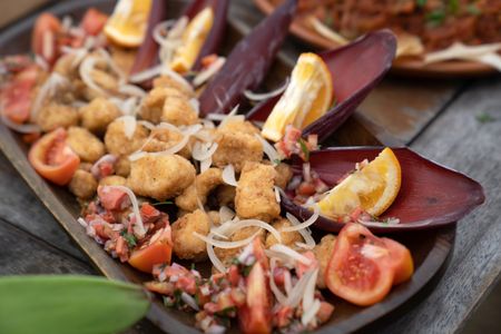 Gordon Ramsay's dish from the final cook. (National Geographic/Justin Mandel)