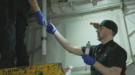 Frederic Richard, Aircraft Maintenance Engineer at
Air Canada. (Arrow International Media Ltd & Cantina Media)