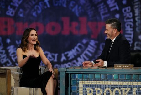 EMILY BLUNT, JIMMY KIMMEL