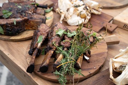 Pepe's steak dish. (National Geographic/Justin Mandel)