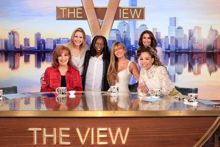 JOY BEHAR, SARA HAINES, WHOOPI GOLDBERG, KAROL G., SUNNY HOSTIN, ALYSSA FARAH GRIFFIN
