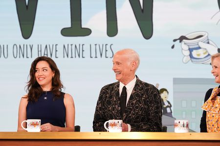 AUBREY PLAZA, JOHN WATERS, AMY SEDARIS