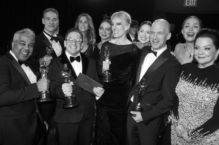 JUAN PERALTA, AL NELSON, GARY A. RIZZO, KRISTEN WIIG, MAYA RUDOLPH, GWENDOLYN YATES WHITTLE, ELLIE KEMPER, GARETH JOHN, ROSE BYRNE, MELISSA MCCARTHY