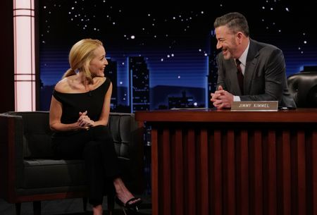 GILLIAN ANDERSON, JIMMY KIMMEL