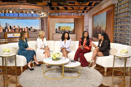 REBECCA JARVIS, LARA SPENCER, MALIKA ANDREWS, CHINEY OGWUMIKE, ANDRAYA CARTER