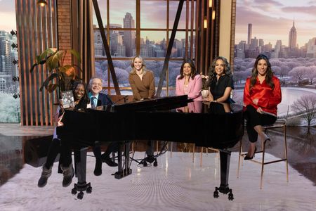 WHOOPI GOLDBERG, MARC SHAIMAN, SARA HAINES, ANA NAVARRO, SUNNY HOSTIN, ALYSSA FARAH GRIFFIN