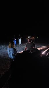 Mariana van Zeller interviews Samuel Hall. (National Geographic)