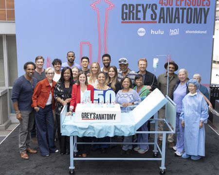 TOP: JASON GEORGE, CHRIS CARMACK, NIKO TERHO, TREVOR JACKSON, HARRY SHUM JR., KIM RAVER, ANTHONY HILL, JAMES PICKENS JR., KEVIN MCKIDD, JAMES E. WILLIAMS (LINE PRODUCER), LINDA KLEIN (CO-EXECUTIVE PRODUCER), KATHY C. AN
BOTTOM: BETSY BEERS (EXECUTIVE PRODUCER), SHONDA RHIMES (EXECUTIVE PRODUCER), JAICY ELLIOT, MEG MARINIS (EXECUTIVE PRODUCER), DEBBIE ALLEN, CAMILLA LUDDINGTON, CHANDRA WILSON, ALEXIS FLOYD