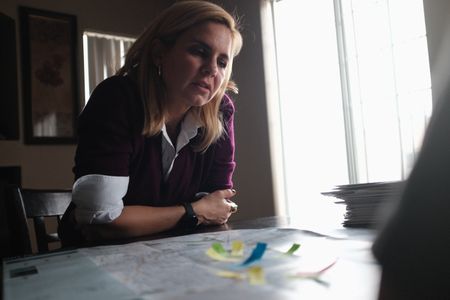 Mariana van Zeller interviews Deb Dineyazke and Tim Arviso about their missing son Christopher. (National Geographic)