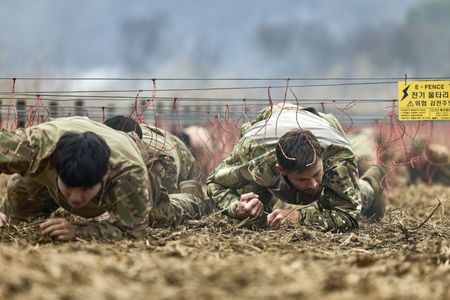Chris Hemsworth sets out to confront his chronic pain in a bold, immersive journey through South Korea. Guided by pain expert Dr. BJ Miller, he explores ancient healing traditions and cutting-edge science. The final test: ípain valleyîóa brutal gauntlet of Special Forces trials that will push him to the limit. (credit: National Geographic/Evan Paterakis)