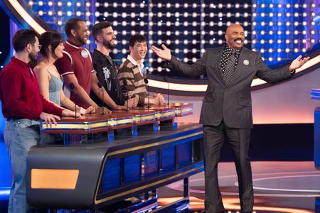GEORGE CIVERIS, PATTI HARRISON, SOLOMON GEORGIO, JOHN MICHAEL SUDSINA, JOEL KIM BOOSTER, STEVE HARVEY