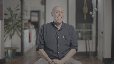 Peter Moore pictured during an interview for Missing: Presumed Dead. (© Spirit Media Studios Limited)
