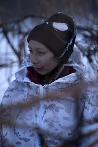 Louise Moses hunts migrating waterfowl with her husband, Tig Strassburg. (National Geographic/Pat Henderson)