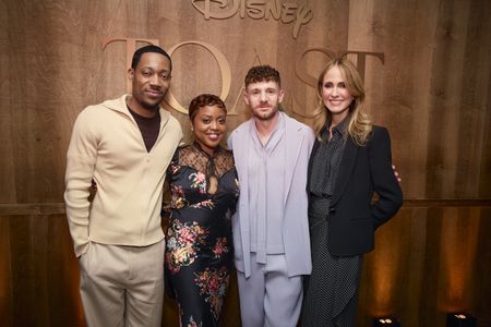 TYLER JAMES WILLIAMS, QUINTA BRUNSON, CHRIS PERFETTI, DANA WALDEN (PRESIDENT AND CHIEF CREATIVE OFFICER, THE WALT DISNEY COMPANY)