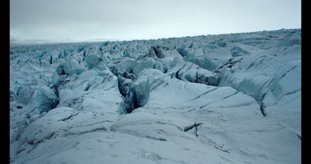 Glacial ice formations.  (credit: National Geographic)