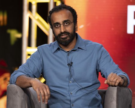 2024 TCA WINTER PRESS TOUR - Anand Varma from the “Photographer” panel at the National Geographic presentation during the 2024 TCA Winter Press Tour at the Langham Huntington on February 8, 2024 in Pasadena, California. (National Geographic/PictureGroup)