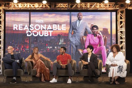 LARRY WILMORE (EXECUTIVE PRODUCER), EMAYATZY CORINEALDI, MCKINLEY FREEMAN, TIM JO, ANGELA GROVEY