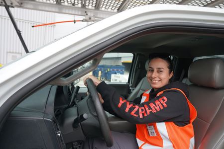 Cassandra Pineda, Lead Station Attendant at Air Canada. (Arrow International Media Ltd & Cantina Media)