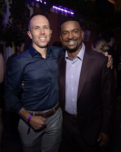 ROB MILLS (EVP, UNSCRIPTED & ALTERNATIVEENTERTAINMENT, WDT), ALFONSO RIBEIRO