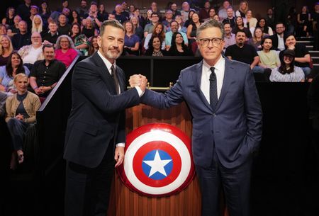 JIMMY KIMMEL, STEPHEN COLBERT