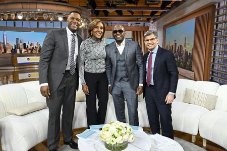 MICHAEL STRAHAN, ROBIN ROBERTS, OMAR EPPS, GEORGE STEPHANOPOULOS