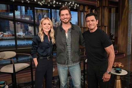 KELLY RIPA, LUKE GRIMES, MARK CONSUELOS
