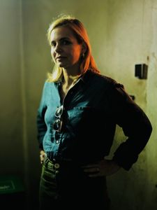 Mariana van Zeller poses for a photo in Santiago. (Credit: National Geographic)