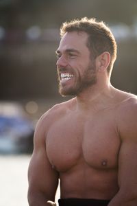 Ross Edgley is an extreme athlete. He has run a marathon pulling a one ton car.  He climbed a 65 foot rope repeatedly until he climbed the height of Everest.  And his most extreme adventure to date was to set the world record for the world's longest assisted sea swim. (National Geographic/Nathalie Miles)