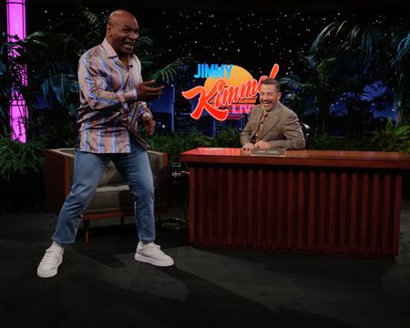 MIKE TYSON, JIMMY KIMMEL