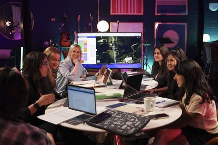 ANJALI ARORA, MARINA JARENOVA, SASHA REID, HANA GEORGOULIS, FLORENCE TANG, HASTI POURRIAHI