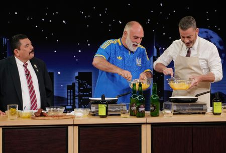  GUILLERMO RODRIGUEZ, CHEF JOSÉ ANDRÉS, JIMMY KIMMEL 
