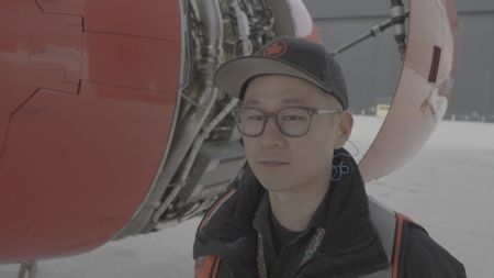 Jason Moon, Aircraft Maintenance Engineer at Air Canada. (Arrow International Media Ltd & Cantina Media)