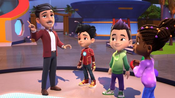 HOWARD STARK, TONY STARK, AMADEUS CHO, RIRI WILLIAMS