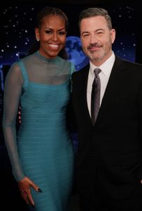 MICHELLE OBAMA, JIMMY KIMMEL 