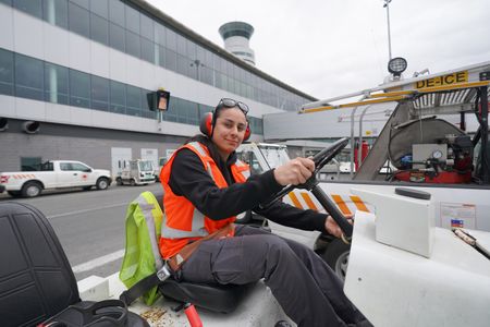 Cassandra Pineda, Lead Station Attendant at Air Canada. (Arrow International Media Ltd & Cantina Media)