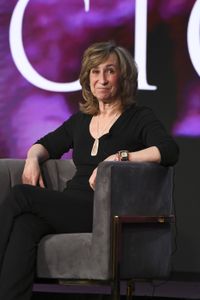 2024 TCA WINTER PRESS TOUR  - Sy Montgomery from the “Secrets of the Octopus” panel at the National Geographic presentation during the 2024 TCA Winter Press Tour at the Langham Huntington on February 8, 2024 in Pasadena, California. (National Geographic/PictureGroup)