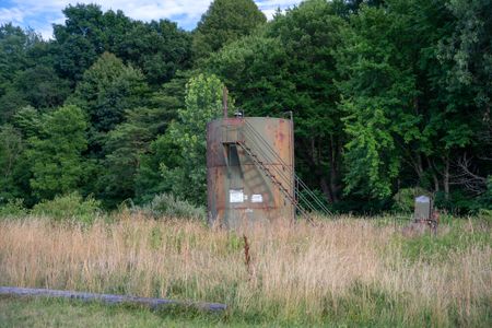 An oil well at the site where the Doe was discovered in 2020. (National Geographic/Andrew Thompson)