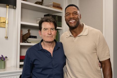 CHARLIE SHEEN, MICHAEL STRAHAN