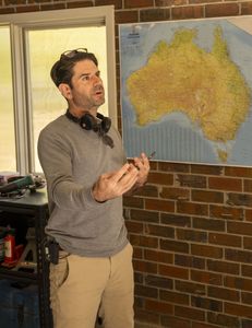 Tom Barbor-Might during production of "Chris Hemsworth: A Road Trip to Remember" in Australia. (credit: National Geographic/Craig Parry)