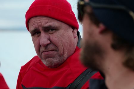 Nigel Hussey works with the team to tag sharks. (National Geographic/Mario Tadinac)