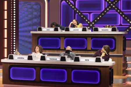 TOP: EGO NWODIM, JACKIE TOHN, TRIUMPH THE INSULT COMIC DOG
BOTTOM: ANDREA MARTIN, THOMAS LENNON, PETE HOLMES