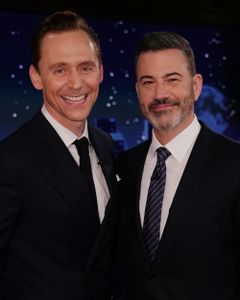 TOM HIDDLESTON, JIMMY KIMMEL