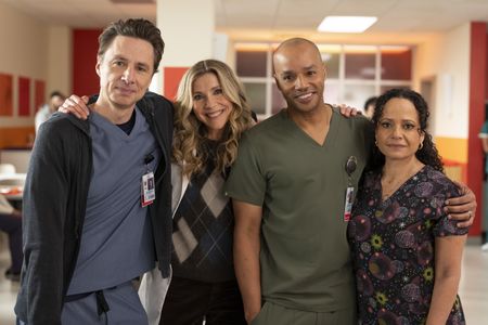 ZACH BRAFF, SARAH CHALKE, DONALD FAISON, JUDY REYES