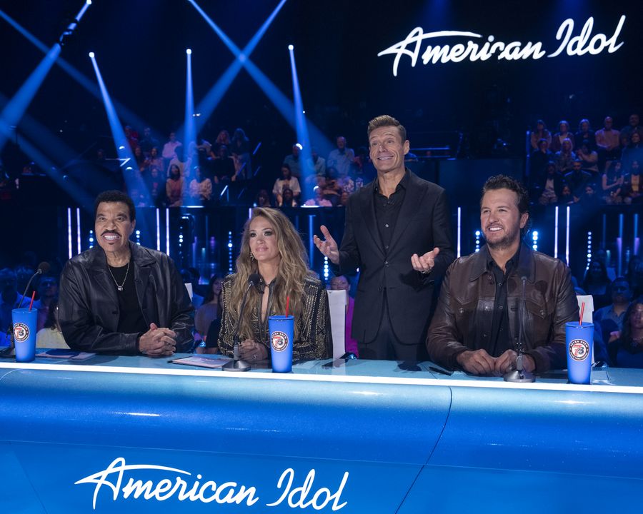 LIONEL RICHIE, CARRIE UNDERWOOD, RYAN SEACREST, LUKE BRYAN