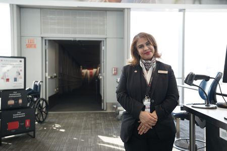 Sarvnaz 'Sarvi' Nejatian is Operations Manager ñ In-terminal at Air Canada. (Arrow International Media Ltd & Cantina Media)