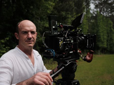 Charlie Laing with his camera. (Credit: National Geographic/Freddie Claire)