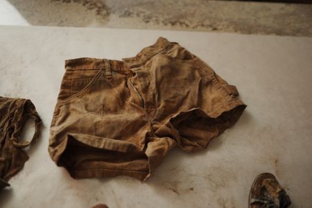 Clothing that was found next to where Jane Doe's body was discovered. (National Geographic/Will Francome)
