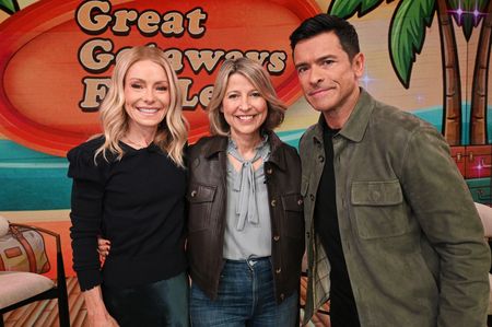 KELLY RIPA, SAMANTHA BROWN, MARK CONSUELOS