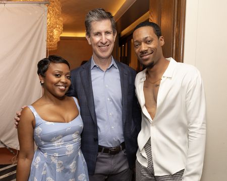QUINTA BRUNSON, CRAIG ERWICH (PRESIDENT, DISNEY TELEVISION GROUP), TYLER JAMES WILLIAMS