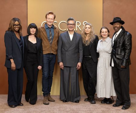 JACQUELINE COLEY (MODERATOR), KATY MULLAN (EXECUTIVE PRODUCER), CONAN O’BRIEN, RAJ KAPOOR (EXECUTIVE PRODUCER & SHOWRUNNER), MISTY BUCKLEY (PRODUCTION DESIGNER), MANDY MOORE (SUPERVISING CHOREOGRAPHER), MICHAEL BEARDEN (MUSIC DIRECTOR)
